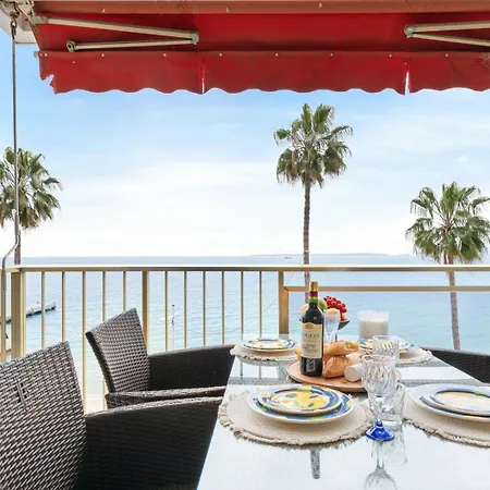 아파트 Bleu Vue Confort A Juan-les-pins 앙티브